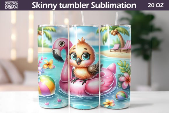 Download Cute Bird Summer Tumbler - Summer tumbler Collection